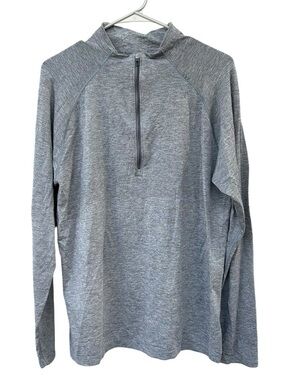 Lululemon Athletica Men’s Metal Vent Tech Long Sleeve Sweatshirt Gray - Size XL